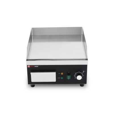 Plaque de cuisson en chrome lisse électrique professionnelle 360 mm - GOLDINOX Plaque de cuisson en chrome lisse électrique professionnelle 360 mm - GOLDINOX