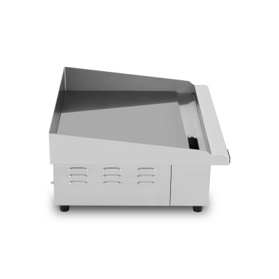 Plaque de cuisson en acier lisse électrique professionnelle 550 mm - GOLDINOX Plaque de cuisson en acier lisse électrique professionnelle 550 mm - GOLDINOX