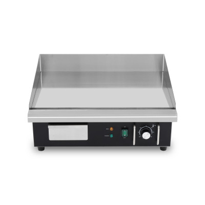 Plaque de cuisson en chrome lisse électrique professionnelle 550 mm - GOLDINOX Plaque de cuisson en chrome lisse électrique professionnelle 550 mm - GOLDINOX