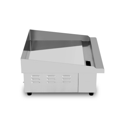 Plaque de cuisson en chrome lisse électrique professionnelle 550 mm - GOLDINOX Plaque de cuisson en chrome lisse électrique professionnelle 550 mm - GOLDINOX