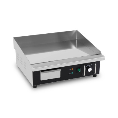 Plaque de cuisson en chrome lisse électrique professionnelle 550 mm - GOLDINOX Plaque de cuisson en chrome lisse électrique professionnelle 550 mm - GOLDINOX