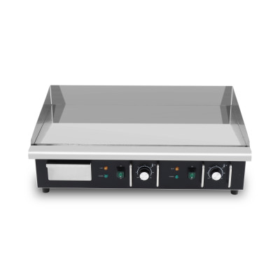 Plaque de cuisson en chrome lisse électrique professionnelle 730 mm - 400V - GOLDINOX Plaque de cuisson en chrome lisse électrique professionnelle 730 mm - 400V - GOLDINOX