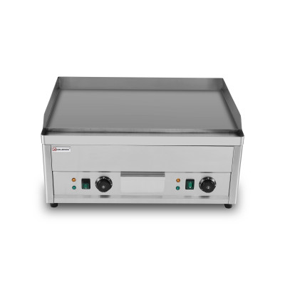 Plaque de cuisson en acier lisse électrique professionnelle 660 mm - GOLDINOX Plaque de cuisson en acier lisse électrique professionnelle 660 mm - GOLDINOX