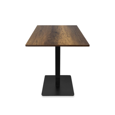 Table complète 70x70 cm Baroque avec pied de table noir / GOLDINOX Table complète 70x70 cm Baroque avec pied de table noir / GOLDINOX