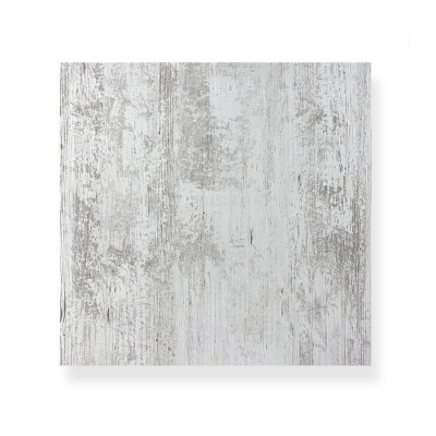 Table complète 70x70 cm Blanc Antique avec pied de table noir / GOLDINOX Table complète 70x70 cm Blanc Antique avec pied de table noir / GOLDINOX