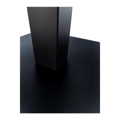 Table complète 70x70 cm Volcanique avec pied de table noir / GOLDINOX Table complète 70x70 cm Volcanique avec pied de table noir / GOLDINOX