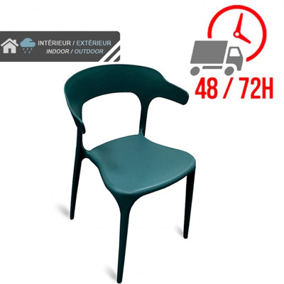 Chaise Lana - Bleu Turquoise / GOLDINOX Chaise Lana - Bleu Turquoise / GOLDINOX