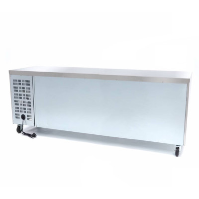 Table réfrigérée positive Tropicalisée 4 portes PREMIUM - GOLDINOX Table réfrigérée positive Tropicalisée 4 portes PREMIUM - GOLDINOX