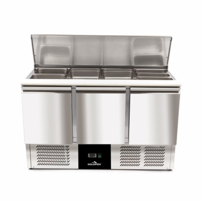 Saladette compacte 3 portes PREMIUM - GOLDINOX Saladette compacte 3 portes PREMIUM - GOLDINOX