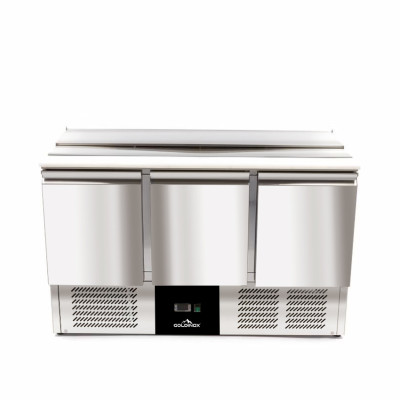 Saladette compacte 3 portes PREMIUM - GOLDINOX Saladette compacte 3 portes PREMIUM - GOLDINOX