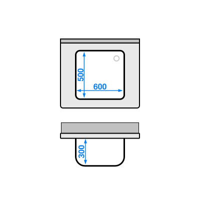 Plonge inox 1 bac - 800 x 700 mm PREMIUM / GOLDINOX Plonge inox 1 bac - 800 x 700 mm PREMIUM / GOLDINOX