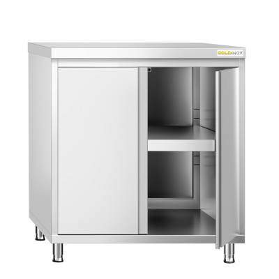 Meuble bas inox 800 x 700 mm PREMIUM / GOLDINOX Meuble bas inox 800 x 700 mm PREMIUM / GOLDINOX