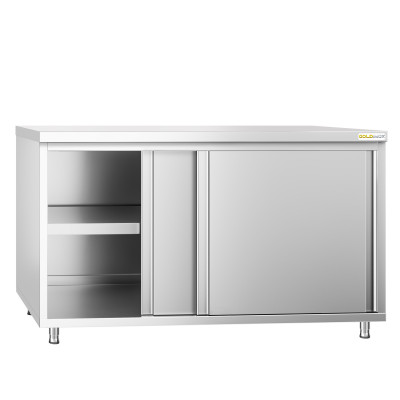 Meuble bas inox 1500 x 700 mm PREMIUM / GOLDINOX Meuble bas inox 1500 x 700 mm PREMIUM / GOLDINOX