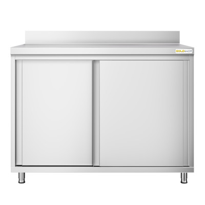 Meuble bas inox 1200 x 700 mm adossée PREMIUM / GOLDINOX Meuble bas inox 1200 x 700 mm adossée PREMIUM / GOLDINOX