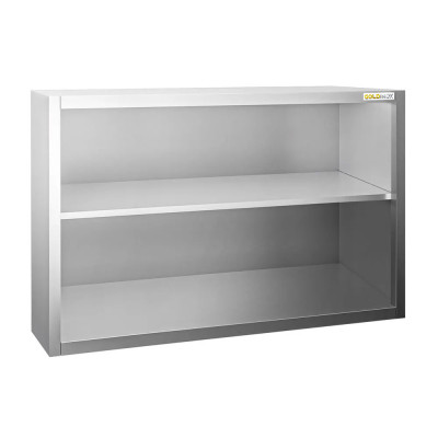 Placard mural inox 1000 x 400 mm / Hauteur 800 mm ouvert PREMIUM / GOLDINOX Placard mural inox 1000 x 400 mm / Hauteur 800 mm ouvert PREMIUM / GOLDINOX