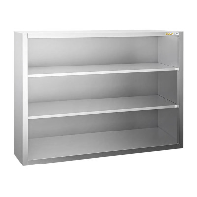 Placard mural inox 1000 x 400 mm / Hauteur 1000 mm ouvert PREMIUM / GOLDINOX Placard mural inox 1000 x 400 mm / Hauteur 1000 mm ouvert PREMIUM / GOLDINOX