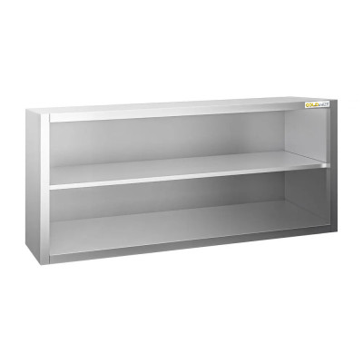 Placard mural inox 1400 x 400 mm / Hauteur 650 mm ouvert PREMIUM / GOLDINOX Placard mural inox 1400 x 400 mm / Hauteur 650 mm ouvert PREMIUM / GOLDINOX