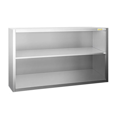 Placard mural inox 1400 x 400 mm / Hauteur 800 mm ouvert PREMIUM / GOLDINOX Placard mural inox 1400 x 400 mm / Hauteur 800 mm ouvert PREMIUM / GOLDINOX