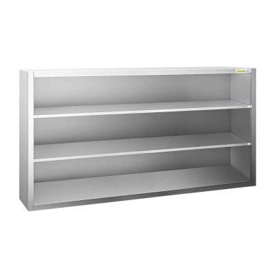 Placard mural inox 1800 x 400 mm / Hauteur 1000 mm ouvert PREMIUM / GOLDINOX Placard mural inox 1800 x 400 mm / Hauteur 1000 mm ouvert PREMIUM / GOLDINOX