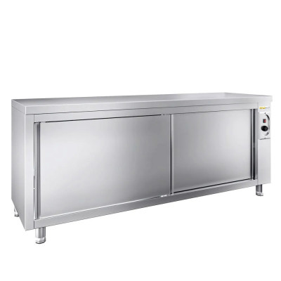 Meuble bas inox chauffant 2000 x 600 mm PREMIUM / GOLDINOX Meuble bas inox chauffant 2000 x 600 mm PREMIUM / GOLDINOX