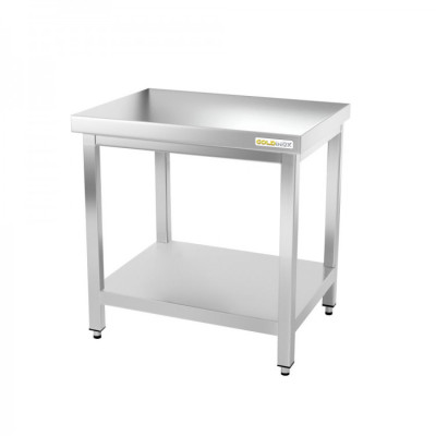 Table inox 600 x 500 mm avec renfort / GOLDINOX Table inox 600 x 500 mm avec renfort / GOLDINOX