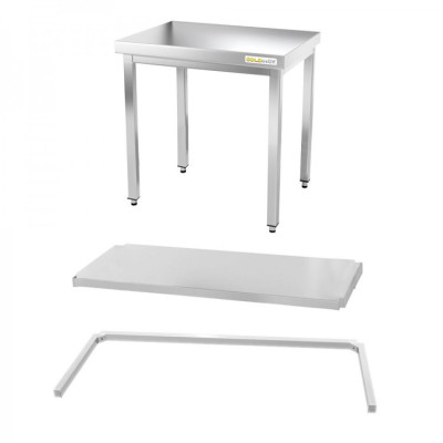 Table inox 600 x 500 mm avec renfort / GOLDINOX Table inox 600 x 500 mm avec renfort / GOLDINOX