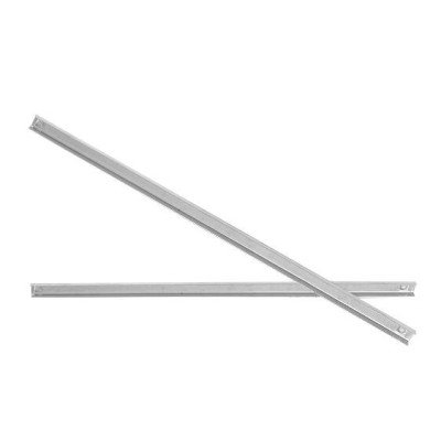 Paire de glissières en acier inoxydable (gauche+droite) pour armoire RFE / GOLDINOX Paire de glissières en acier inoxydable (gauche+droite) pour armoire RFE / GOLDINOX