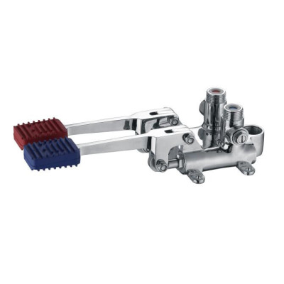 Mitigeur professionnel 2 pédales et 2 arrivées d'eau PREMIUM / GOLDINOX Mitigeur professionnel 2 pédales et 2 arrivées d'eau PREMIUM / GOLDINOX