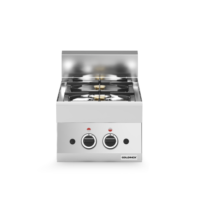 Cuisinière à gaz 2 brûleurs (8,6 kW) à poser PREMIUM / GOLDINOX