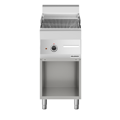 Plaque de cuisson électrique 400 mm rainurée (4,5 kw) à poser