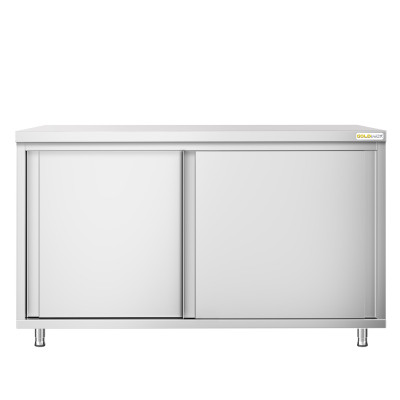 Meuble bas inox 1500 x 700 mm PREMIUM / GOLDINOX