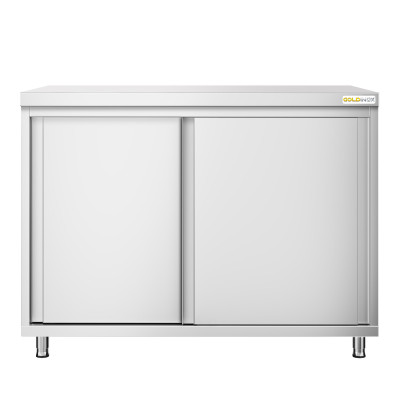 Meuble bas inox 1200 x 800 mm PREMIUM / GOLDINOX