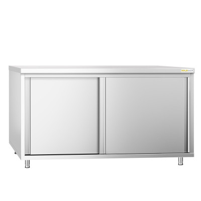 Meuble bas inox 1800 x 800 mm PREMIUM / GOLDINOX