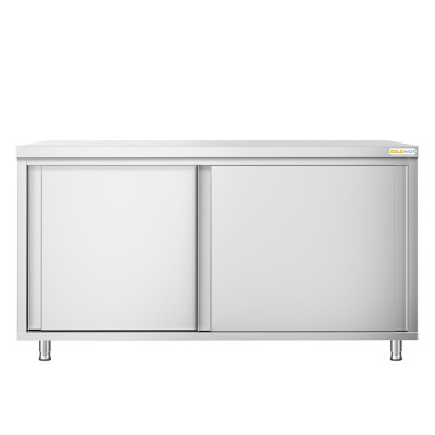 Meuble bas inox 1800 x 800 mm PREMIUM / GOLDINOX