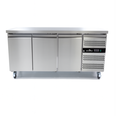 Table réfrigérée pâtissier Tropicalisée 3 portes PREMIUM / GOLDINOX