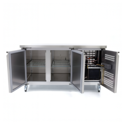 Table réfrigérée pâtissier Tropicalisée 2 portes PREMIUM / GOLDINOX