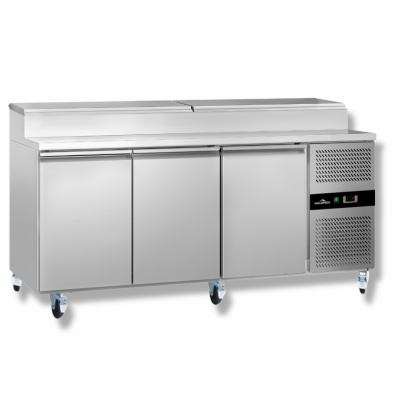 Table réfrigérée Tropicalisée 3 portes PREMIUM - GOLDINOX