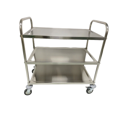 Chariot de service 860 x 530 mm - 3 niveaux PREMIUM / GOLDINOX