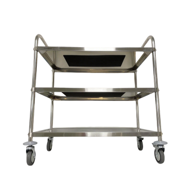 Chariot de service 860 x 530 mm - 3 niveaux PREMIUM / GOLDINOX
