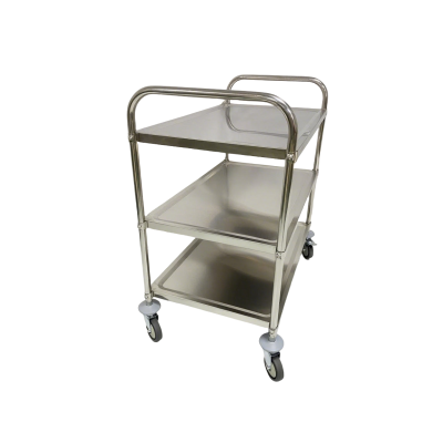 Chariot de service 860 x 530 mm - 3 niveaux PREMIUM / GOLDINOX