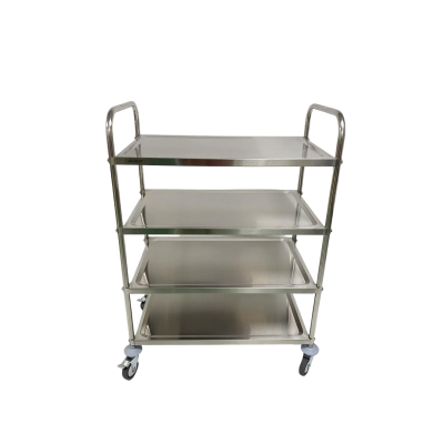 Chariot de service 860 x 530 mm - 4 niveaux PREMIUM / GOLDINOX