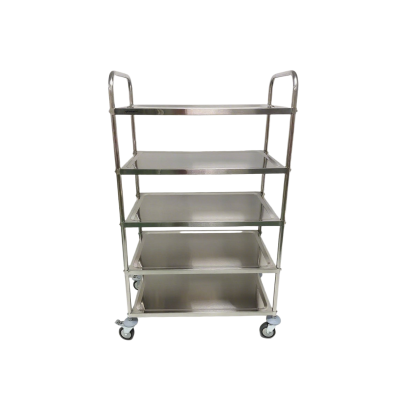 Chariot de service 860 x 530 mm - 5 niveaux PREMIUM / GOLDINOX