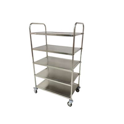 Chariot de service 860 x 530 mm - 5 niveaux PREMIUM / GOLDINOX