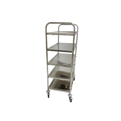Chariot de service 860 x 530 mm - 5 niveaux PREMIUM / GOLDINOX