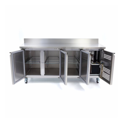 Table réfrigérée adossée Tropicalisée 3 portes PREMIUM / GOLDINOX Table réfrigérée adossée Tropicalisée 3 portes PREMIUM / GOLDINOX