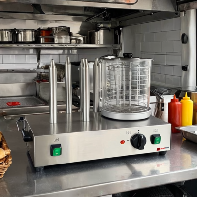 Machine à hot dog professionnelle 4 plots - GOLDINOX Machine à hot dog professionnelle 4 plots - GOLDINOX