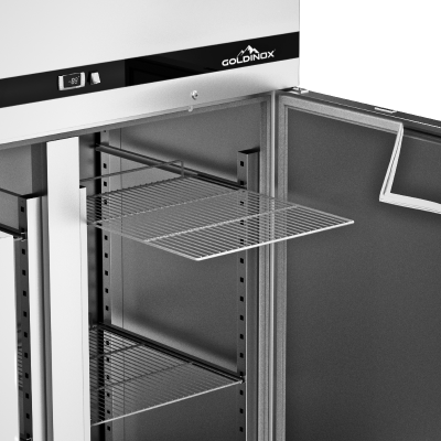 Armoire réfrigérée positive 2 portes GN 2/1 - 1400 Litres PREMIUM - GOLDINOX Armoire réfrigérée positive 2 portes GN 2/1 - 1400 Litres PREMIUM - GOLDINOX