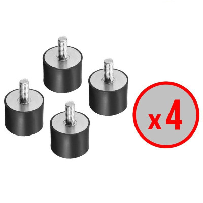 Plot anti-vibratile M8 (lot de 4) / GOLDINOX Plot anti-vibratile M8 (lot de 4) / GOLDINOX
