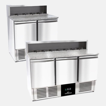 Meuble à pizza compact